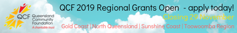 QCF GRANT ROUND APPLICATIONS NOW OPEN | closes 29 Nov 2019